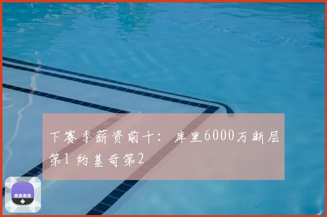 下赛季薪资前十:库里6000万断层第1 约基奇第2